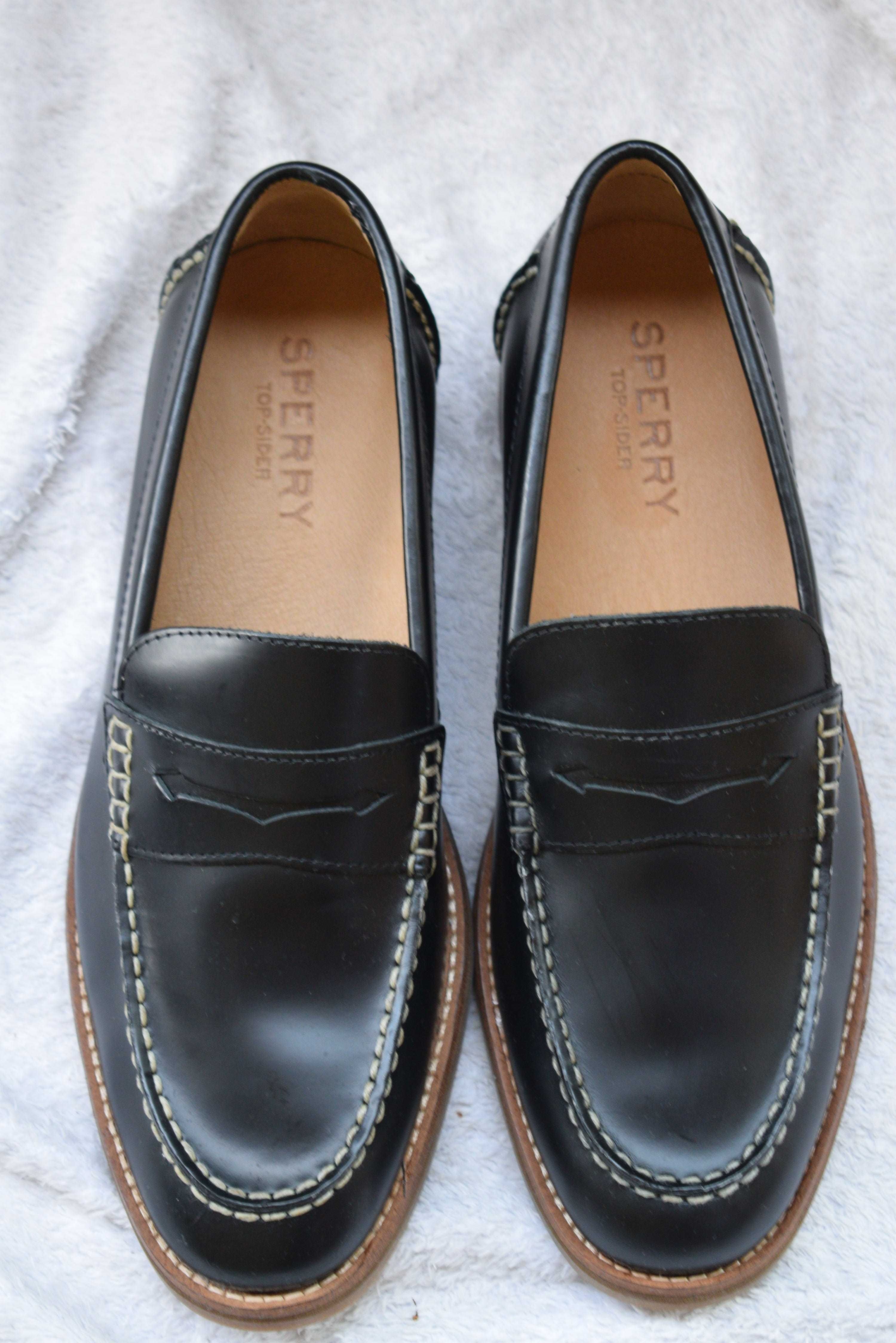 кожаные туфли лоферы мокасины Sperry р. 10 р. 43 28,5 см 9 M 42
