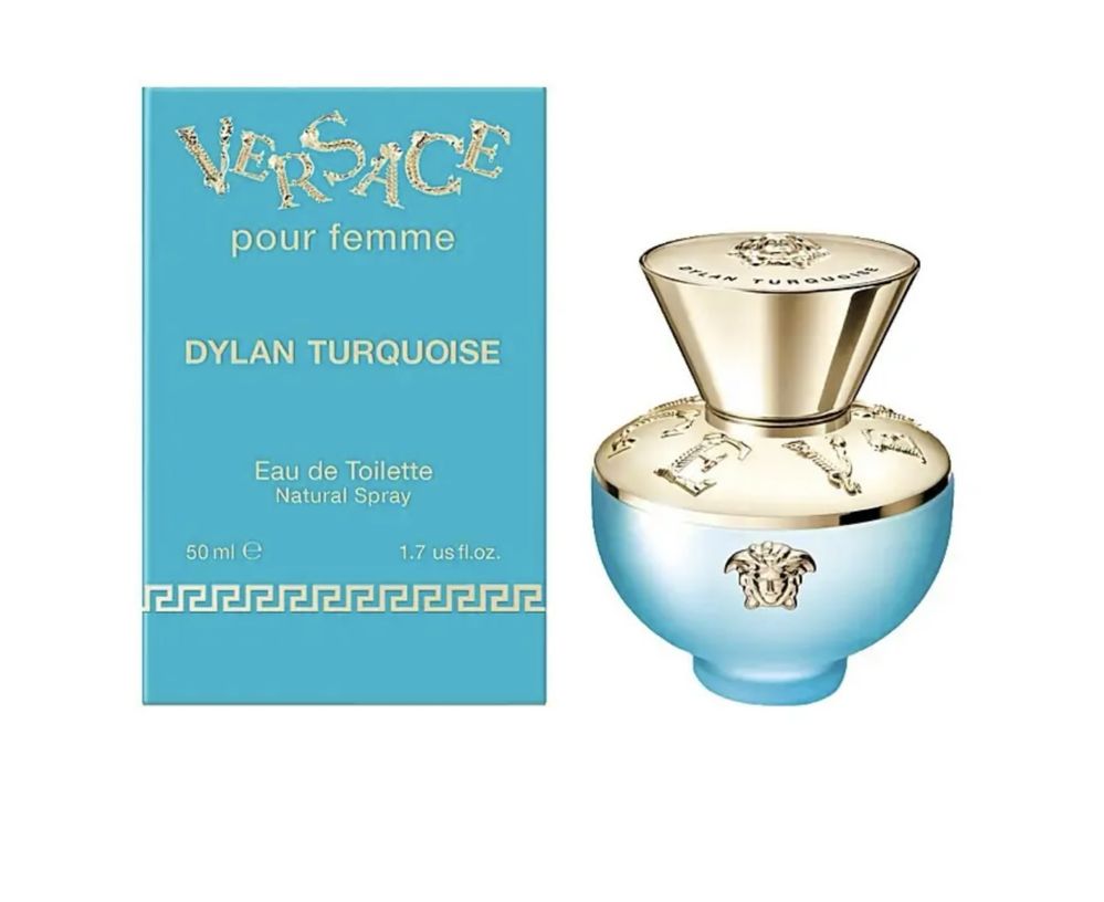 VERSACE Pour Femme Dylan Turquoise 50 мл. Оригінал Духи Парфуми