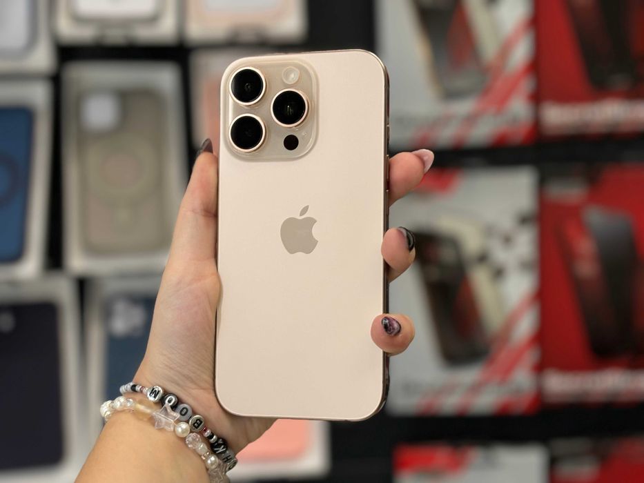 OKAZJA!! iPhone 16 Pro Desert Titanium 256GB /Gwarancja 24mies/Raty 0%