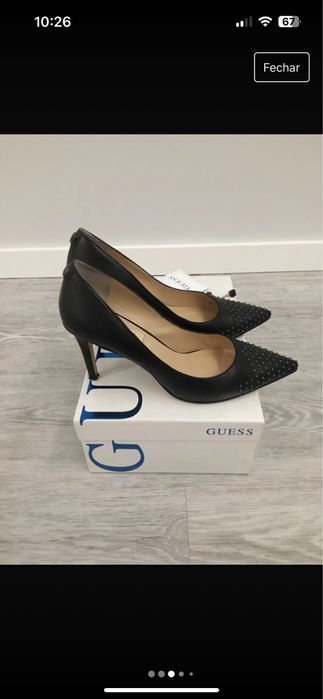 Sapatos Guess, originais, em pele