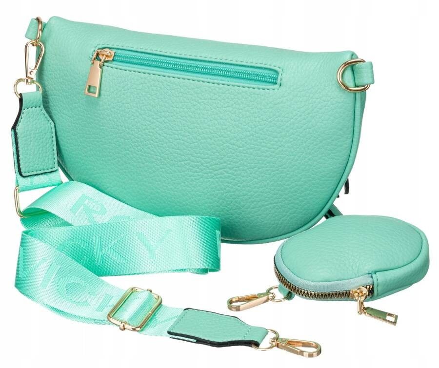 saszetka damska crossbody ze skóry ekologicznej - rovicky