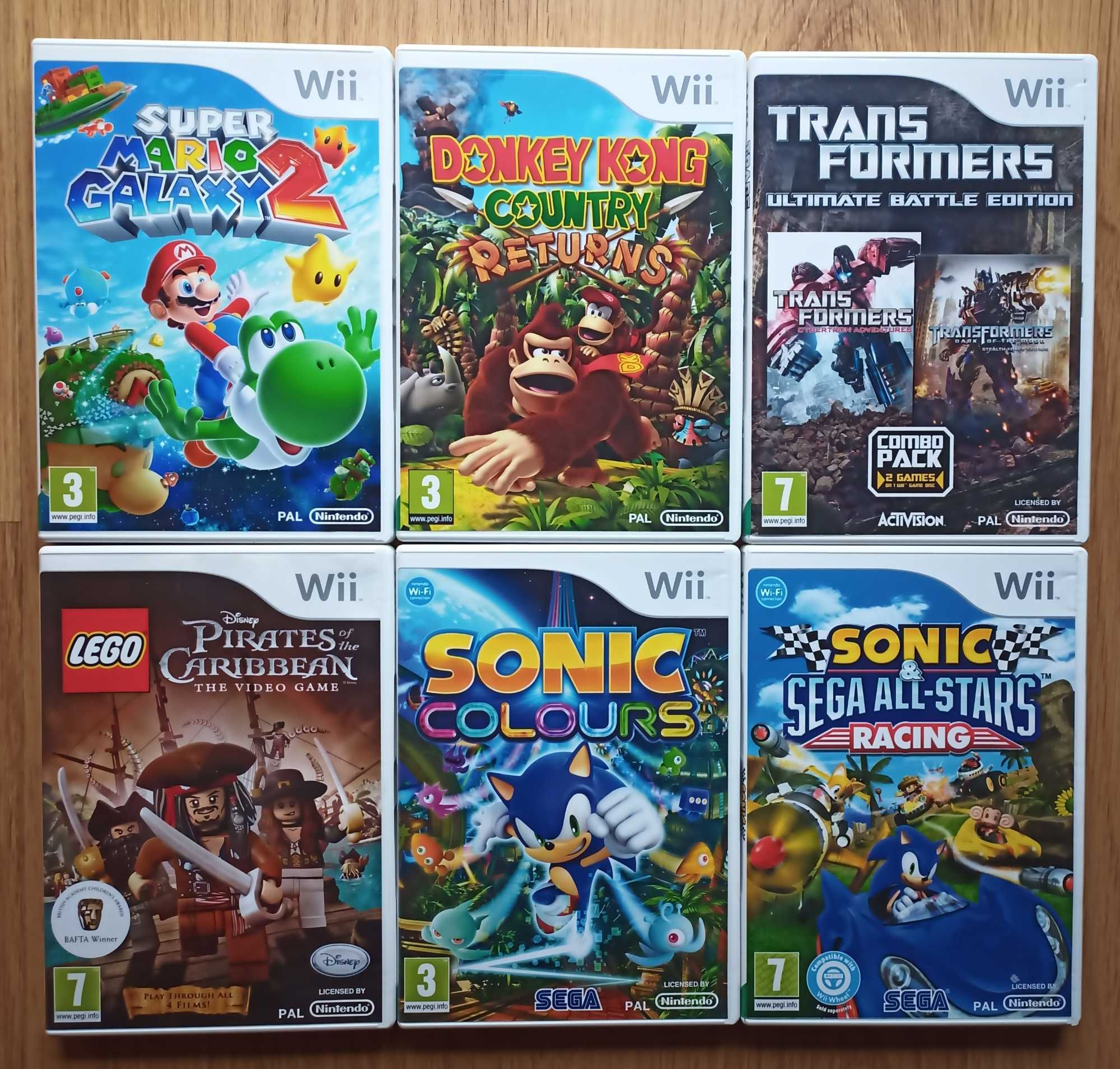 Colecção 28 jogos para Nintendo Wii