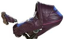 Stokke oryginalny winter kit zimowe ubranko zestaw Purple fioletowy