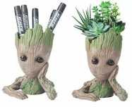 Groot figurka doniczka na kwiaty organizer na biurko przybornik Marvel