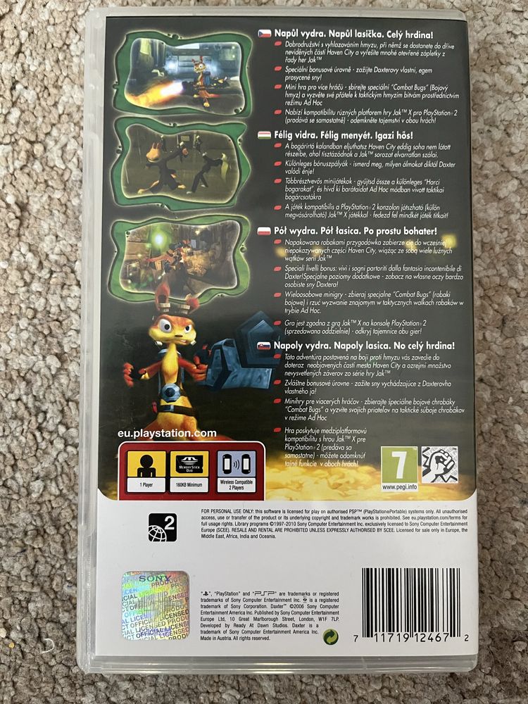 Gra na konsole PSP daxter