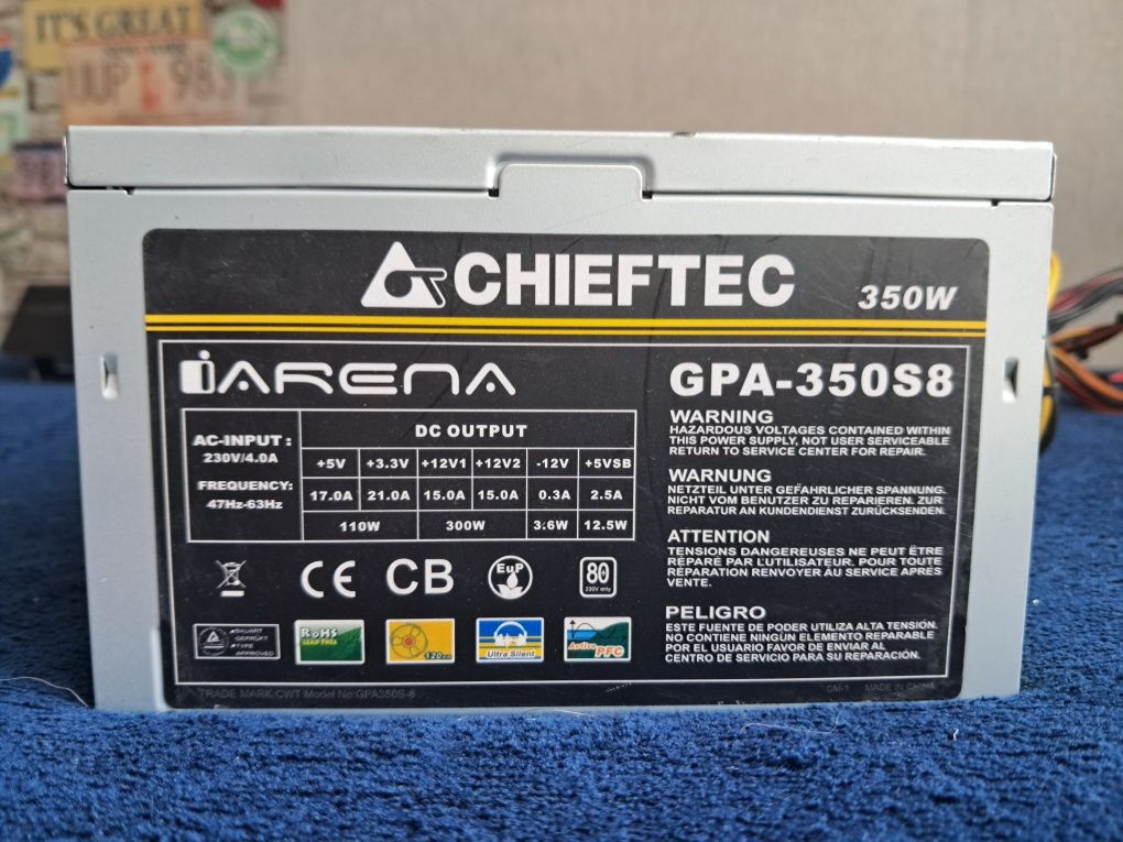 Zasilacz chieftec 350W