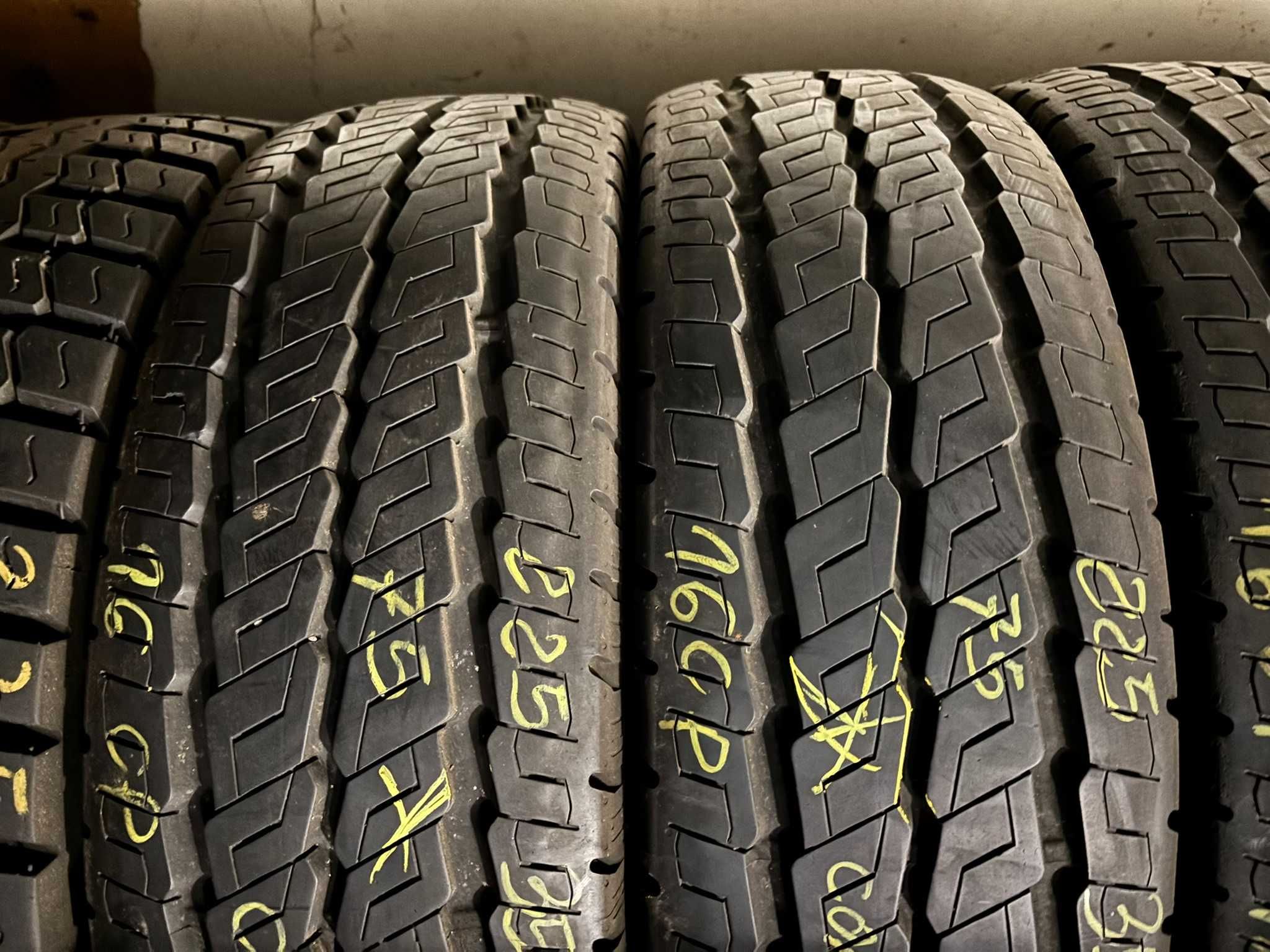 4X OPONY BUS 225/75R16C CP 116R Continental VancoCamper 9.5MM 2018R