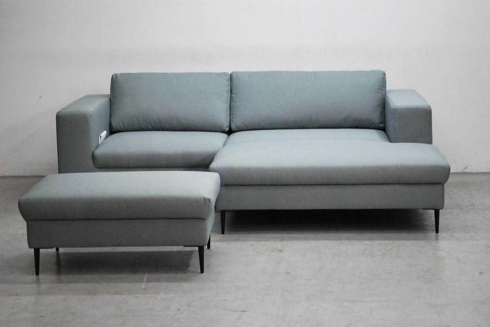 RMX NOWOCZESNY NAROŻNIK +pufa  kanapa  rogówka tapczan wygodna miętowa