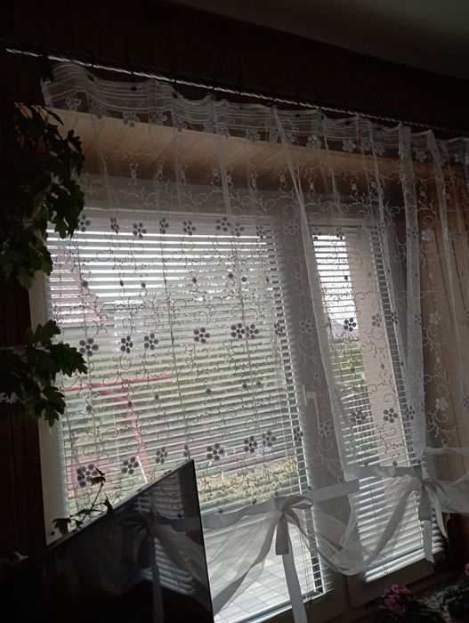 Firanka z taśmą 2,20m x 1,0m -1,25m