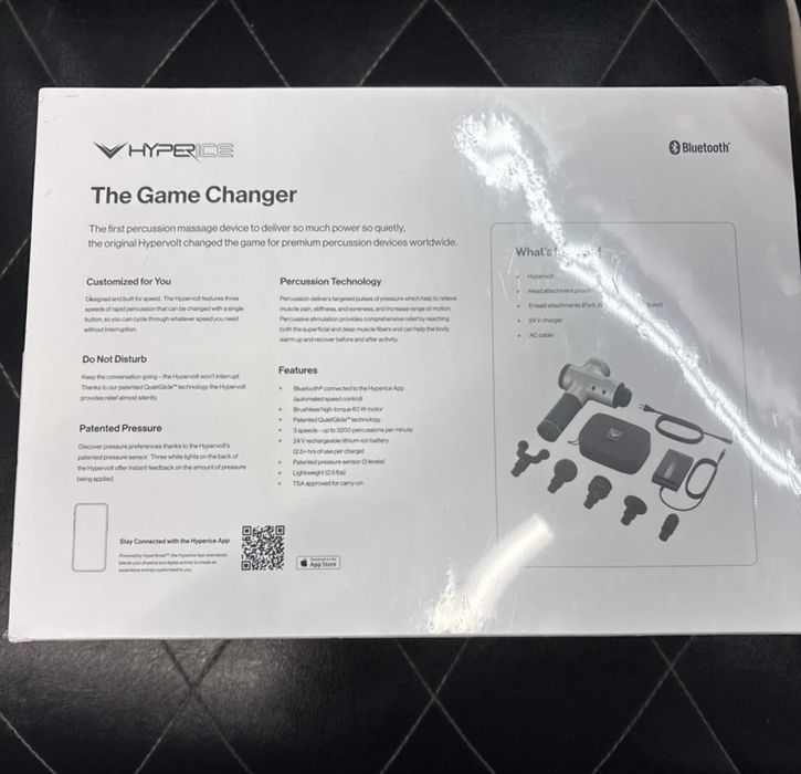 Hypervolt Bluetooth , перкусійний масажер , масжний пістолет