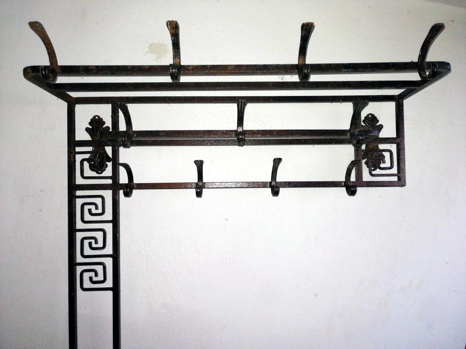 Piękna Garderoba Metaloplastyka Wieszak ścienny do odmalowania