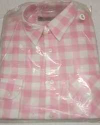 Camisa homem rosa, tamanho L, nova, por 5€