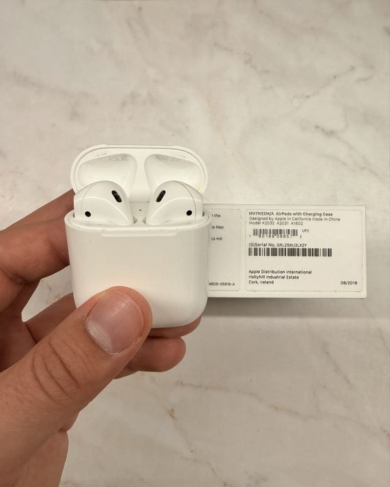 Oryginalne słuchawki AirPods 2 (A2031) sprawne
