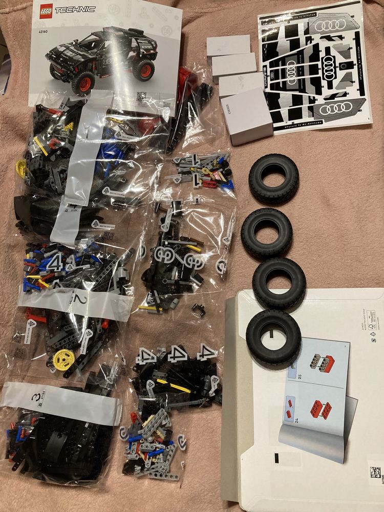 Lego 42160 technic audi rs nowe