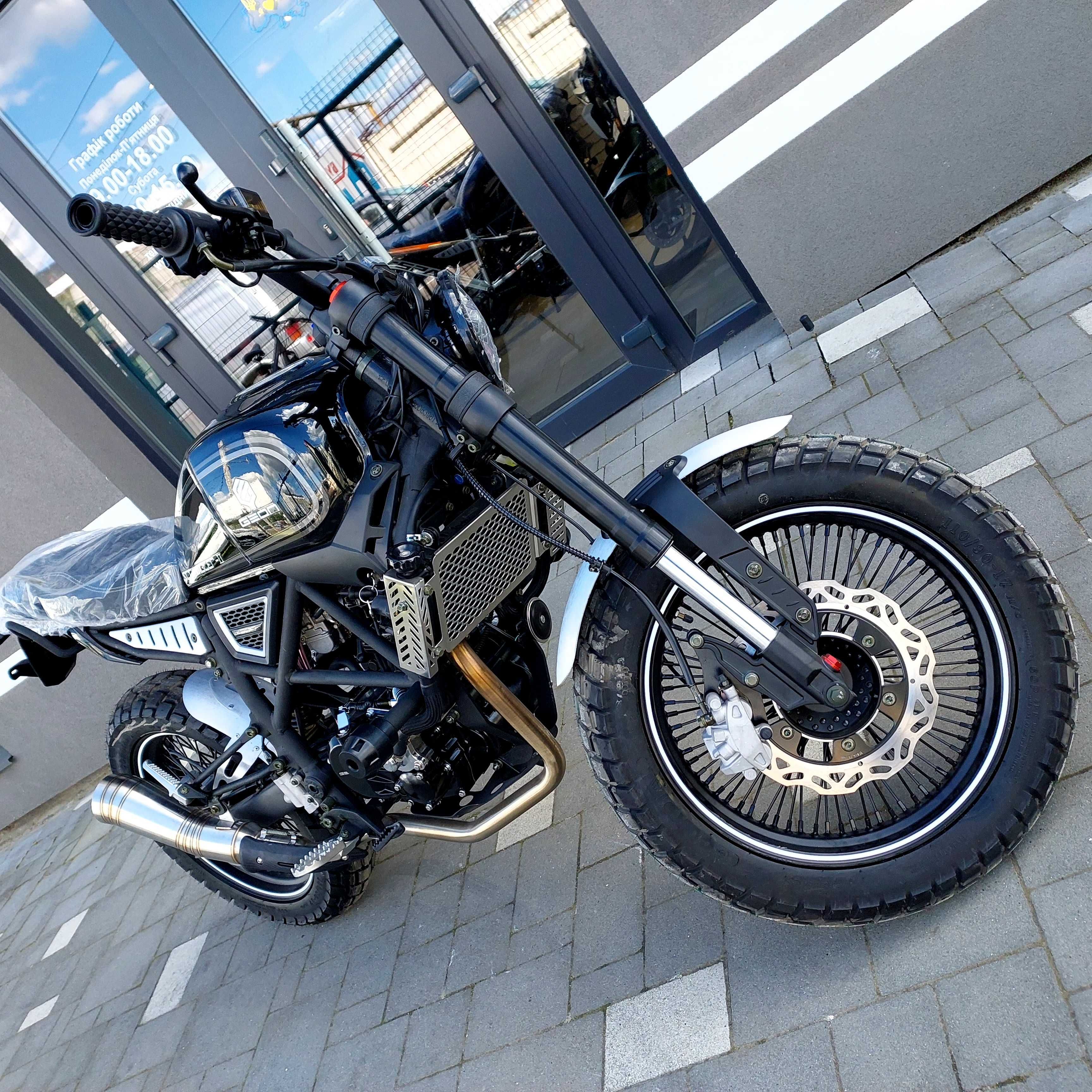 Мотоцикл Geon Scrambler 300, 26 к.с., КПП 6 передач, гарантія,доставка