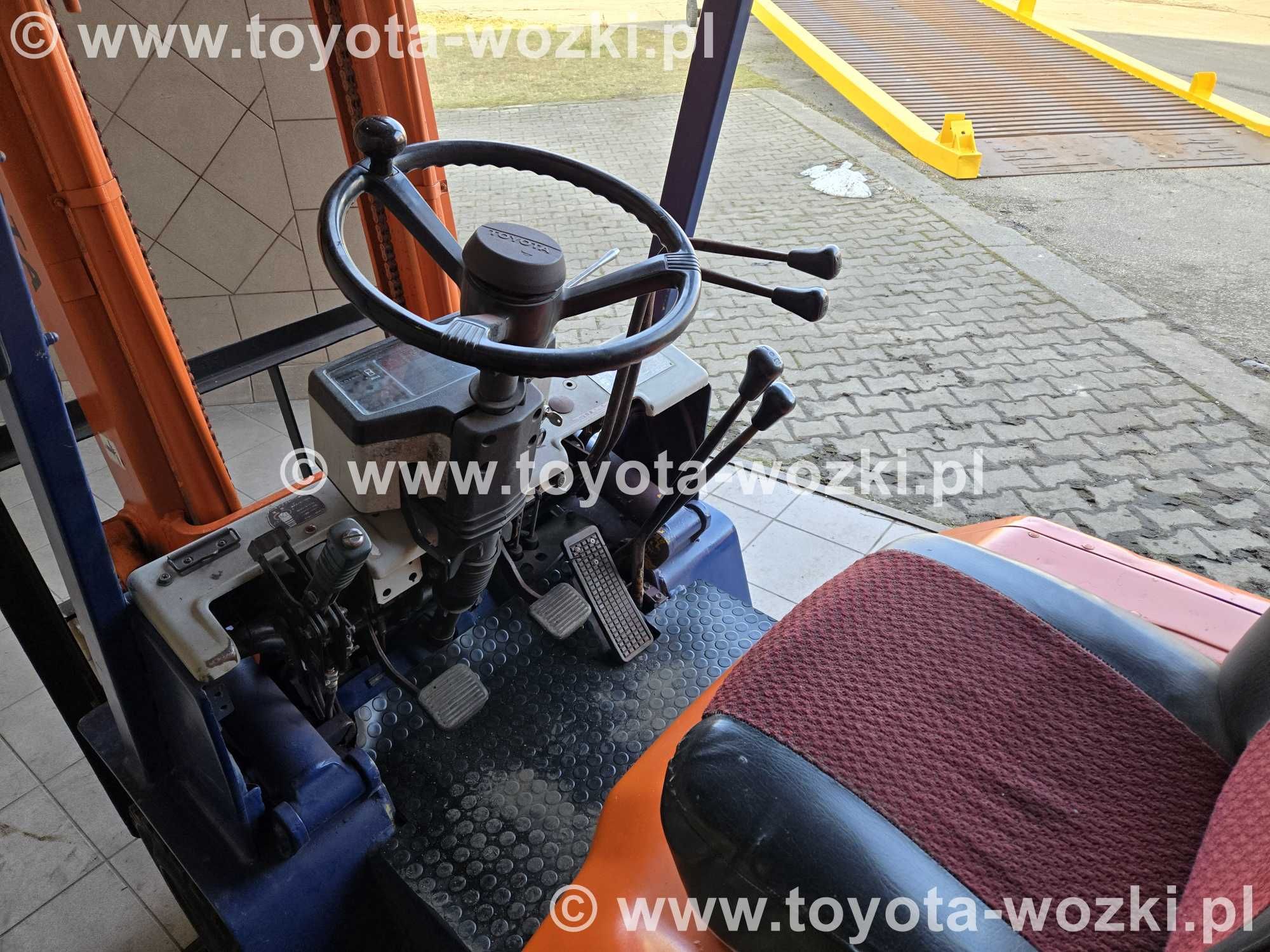 Wózek Widłowy TOYOTA 5FG15 , stan bardzo dobry, gotowa do pracy