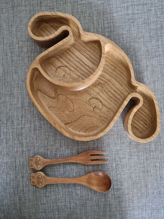 Bambusowa miseczka dla dzieci