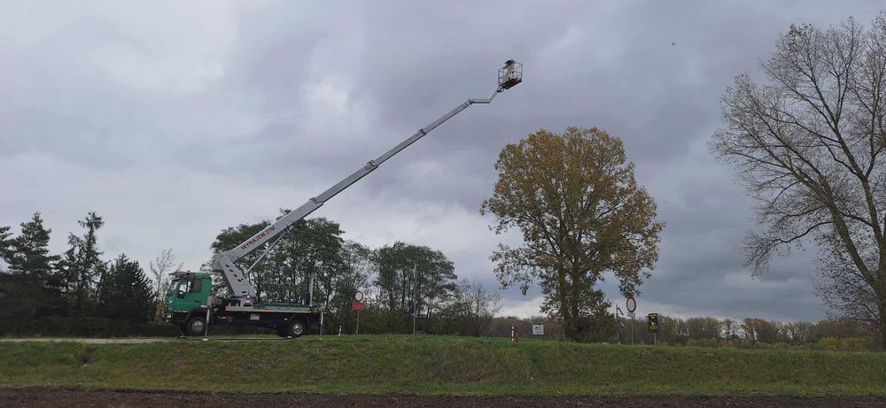 Wynajem zwyżki podnośnika koszowego 24h/7 Płońsk Wyszogród Legionowo
