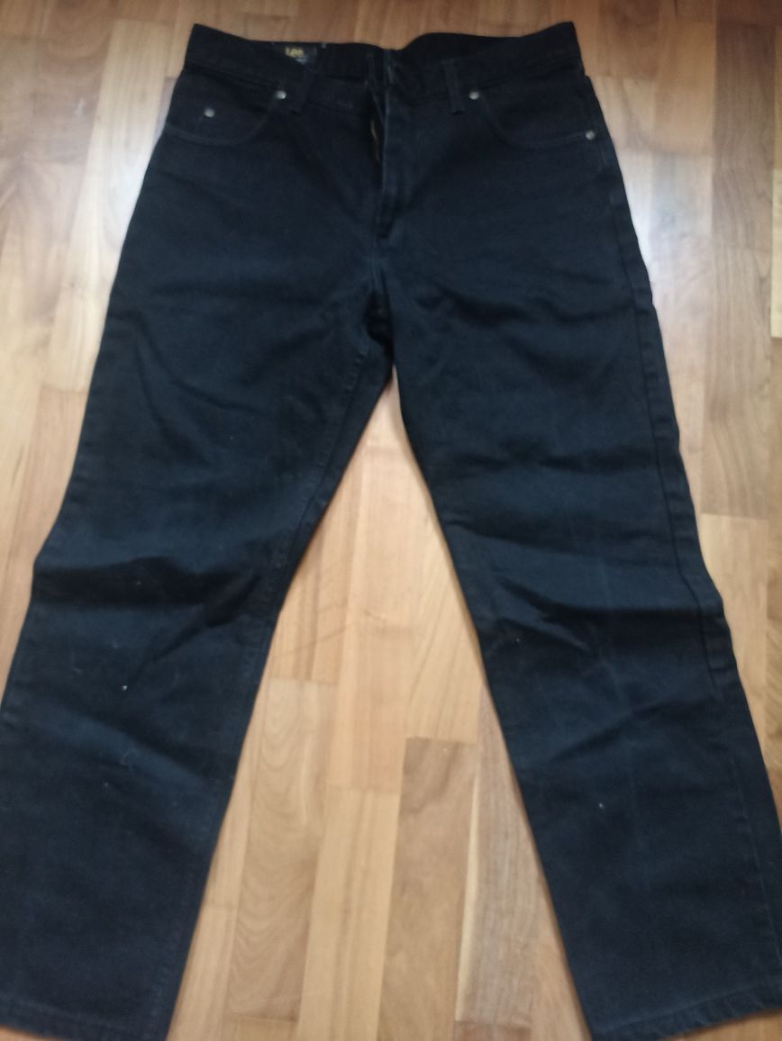 Spodnie jeans Lee Brooklyn czarne