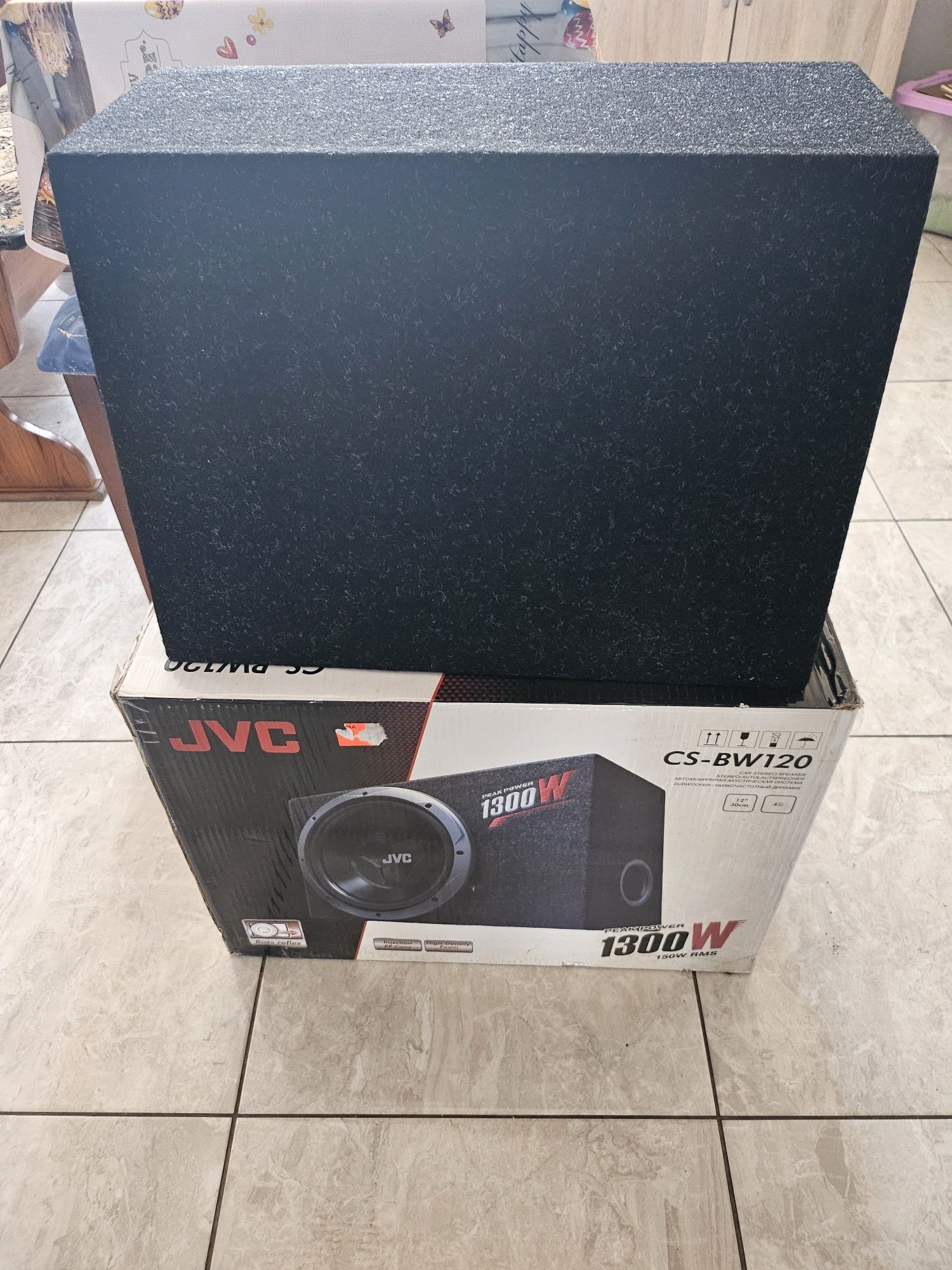 Subwoofer Jvc CS-BW 120