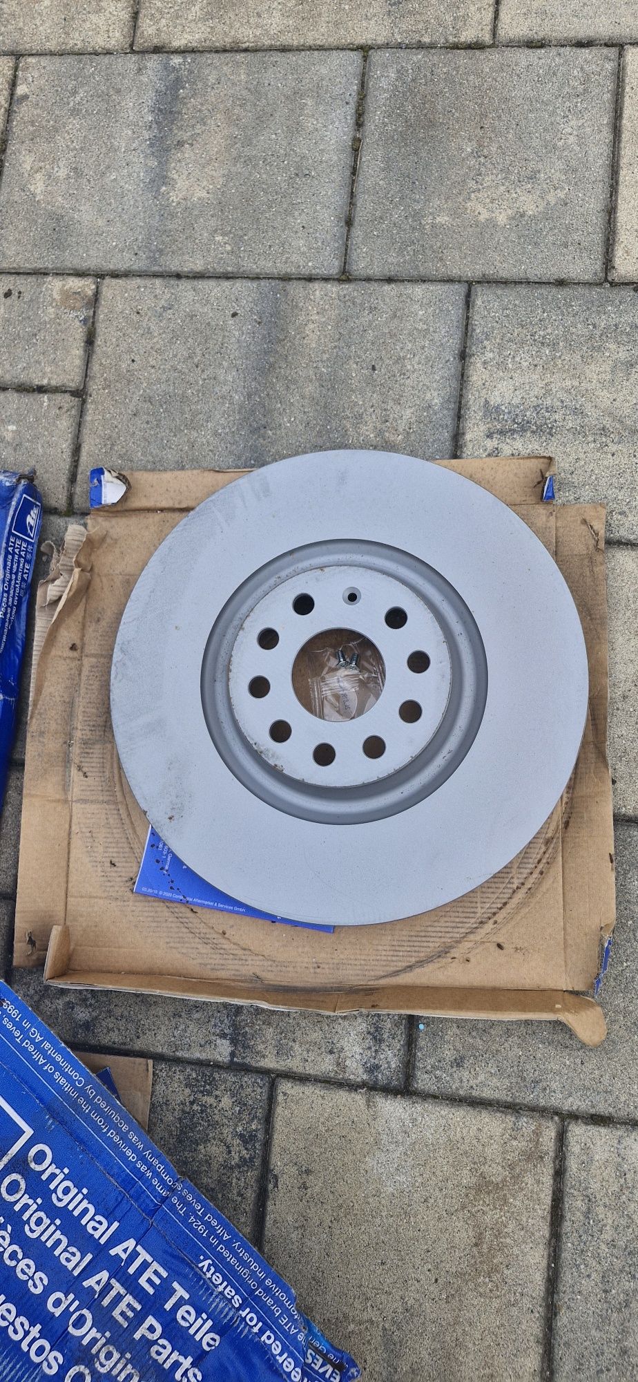 Tarcze hamulcowe ATE nowe przód i tył skoda superb
