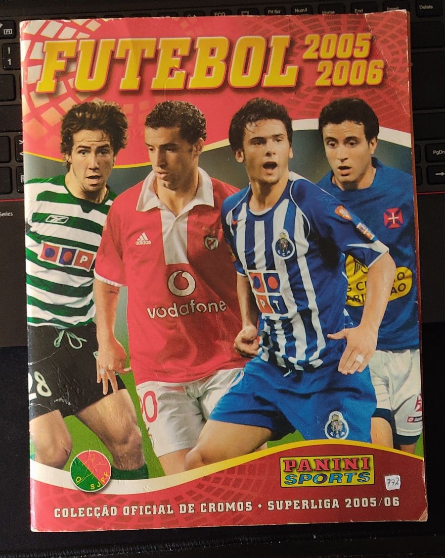 Futebol 2005/2006 Caderneta Panini sports