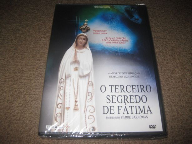 DVD "O Terceiro Segredo de Fátima" Selado!