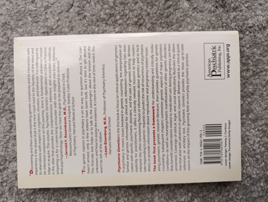 Psychiatric Genetics: Application in Clinical Pratice (incluí portes)