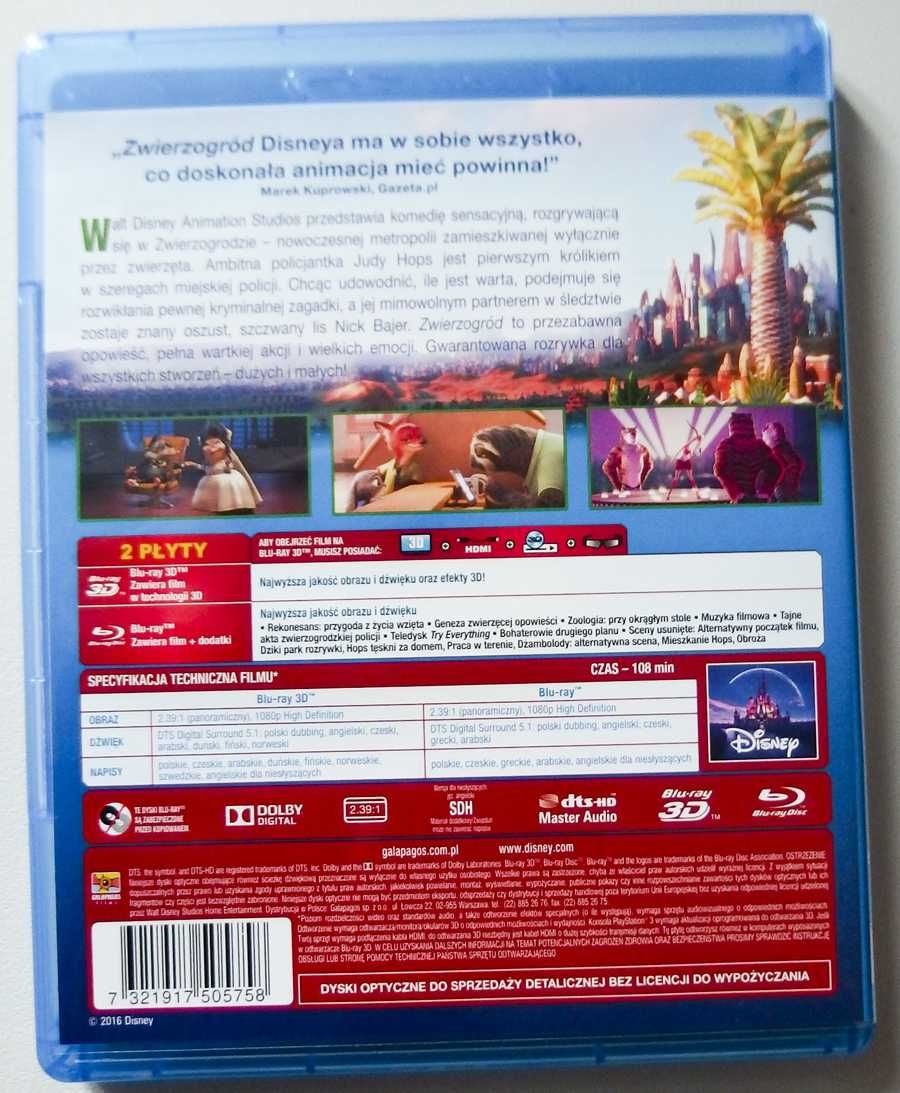 Frankenweenie / Zwierzogród Disney / Shrek - 2D i 3D