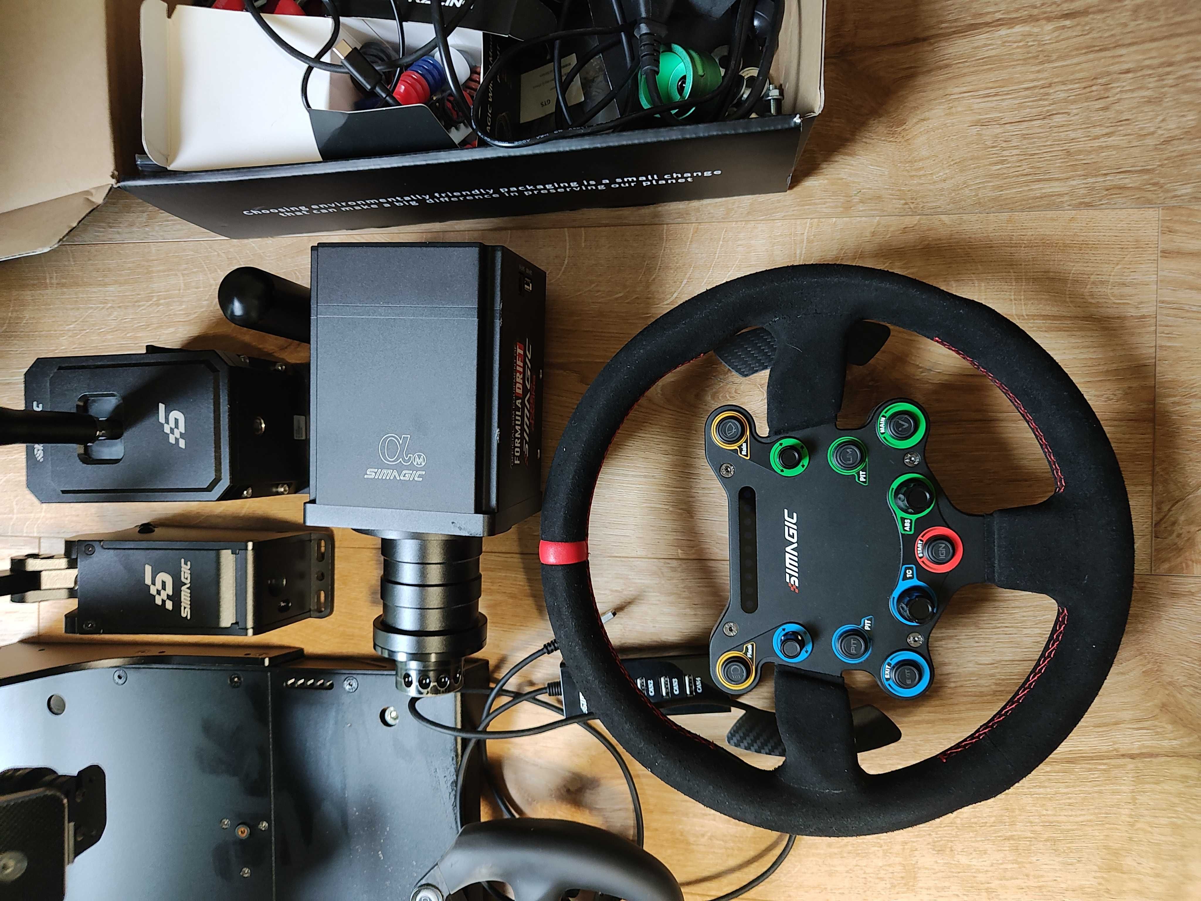 Simagic Alpha 10NM + GTS + GT Neo + P1000i Hydro + DS-8X + TB-1