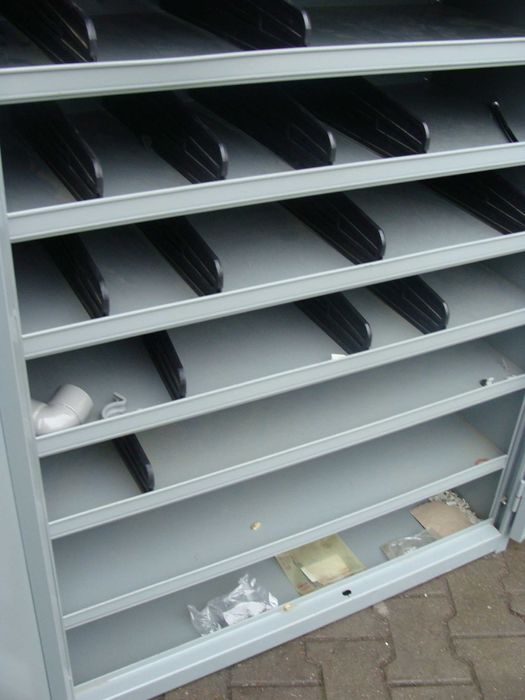 Szafa warsztatowa stalowa 12 półek