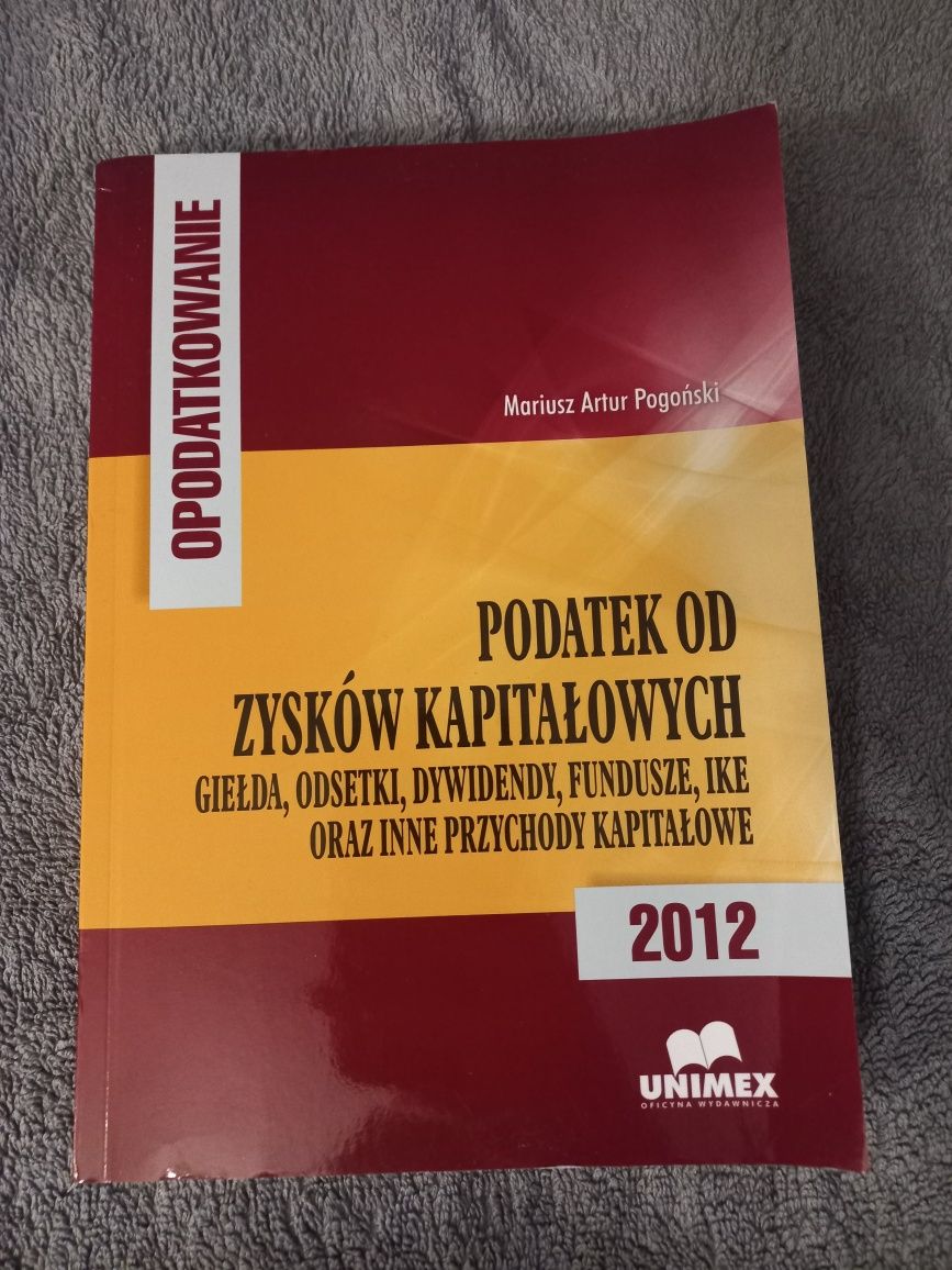 Podatek od zysków kapitałowych Pogoński