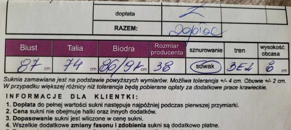 Suknia ślubna Vanilla Sposa + Gratisy