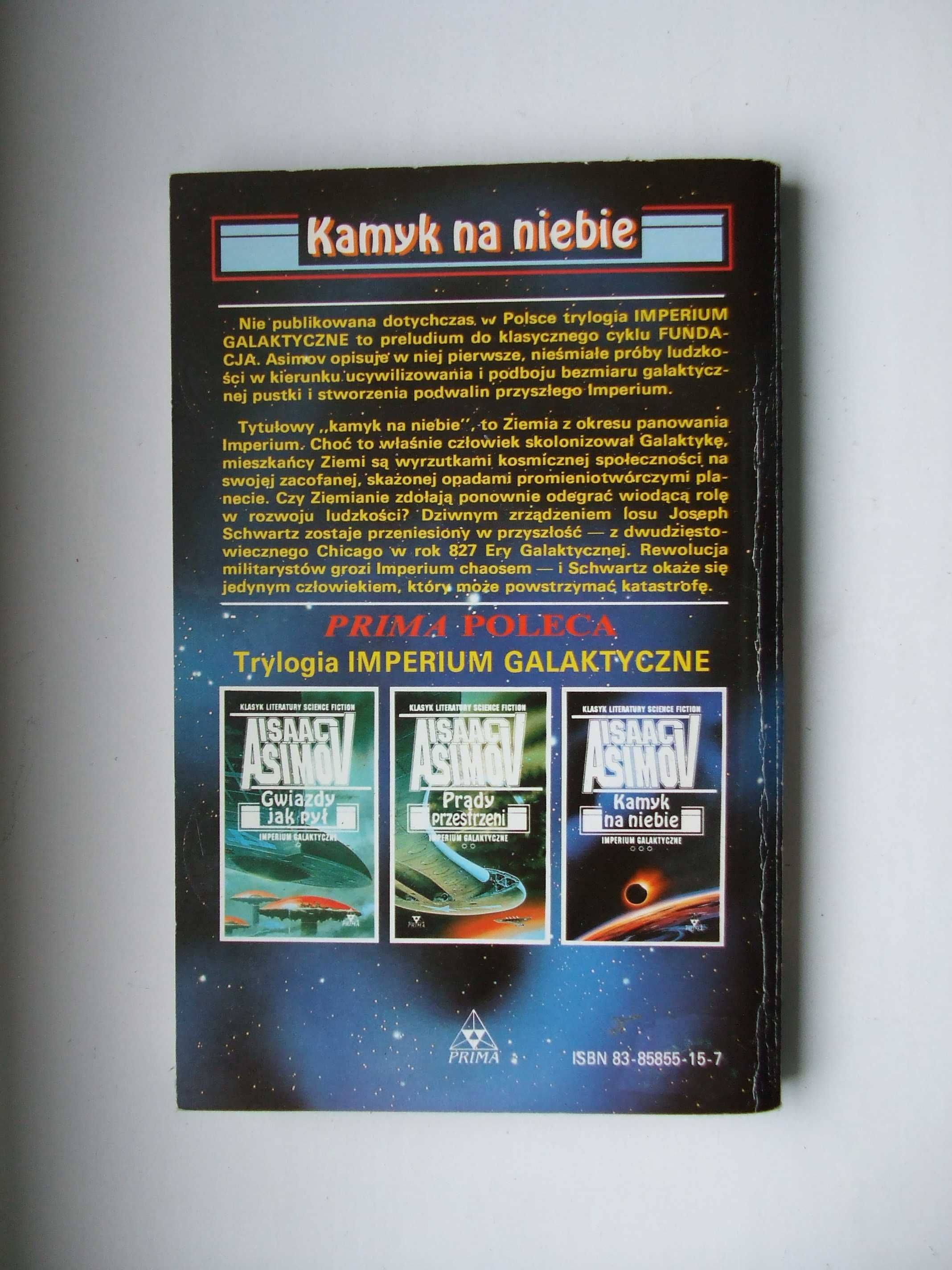 Isaac Asimov "KAMYK NA NIEBIE"
