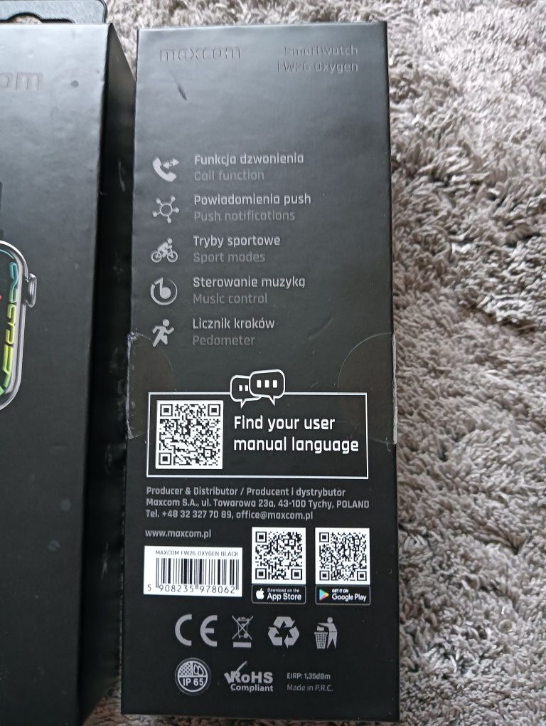 Smartwatch Maxcom,Nowy ,gwarancja