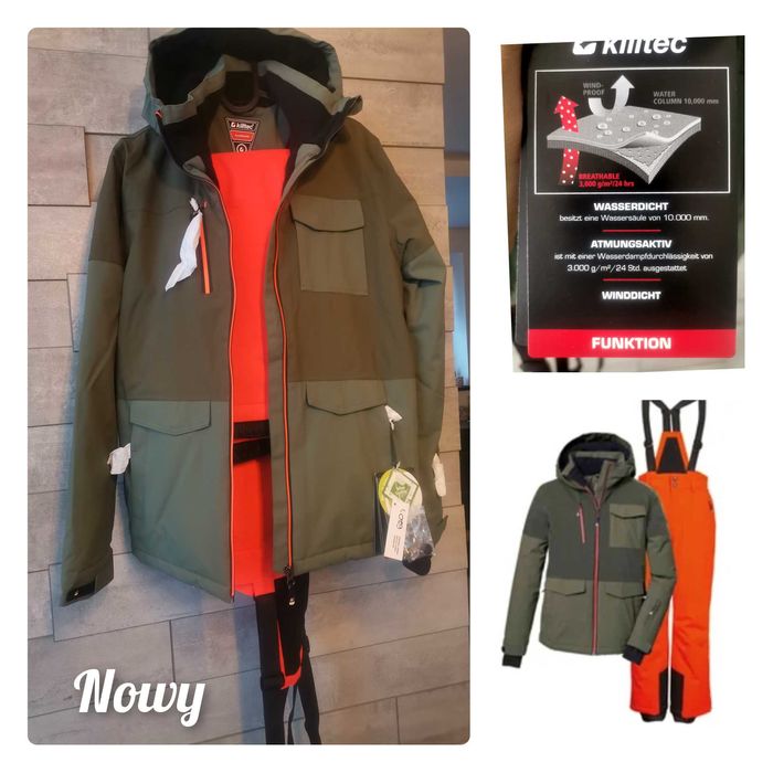 Killtec Nowy kombinezon narciarski 170/176 killtec ksw146 Kurtka narci
