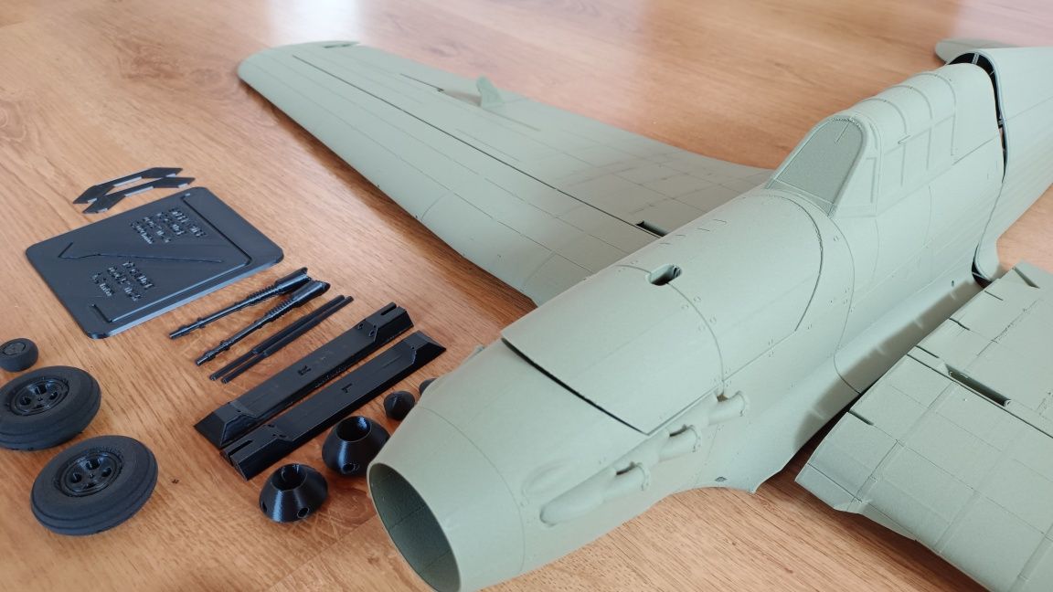 Samolot RC HAWKER HURRICANE 1m 42in KIT 

Mam do sprze