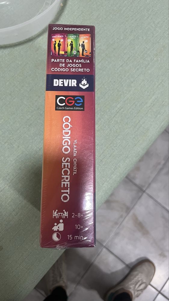 Código Secreto - jogo de tabuleiro