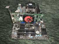 Материнська плата MSI 870-45 (FX) v2 з комплектуючими