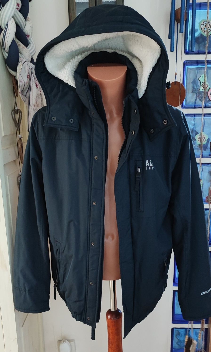 Kurtka męska ocieplana Abercrombie rozmiar L