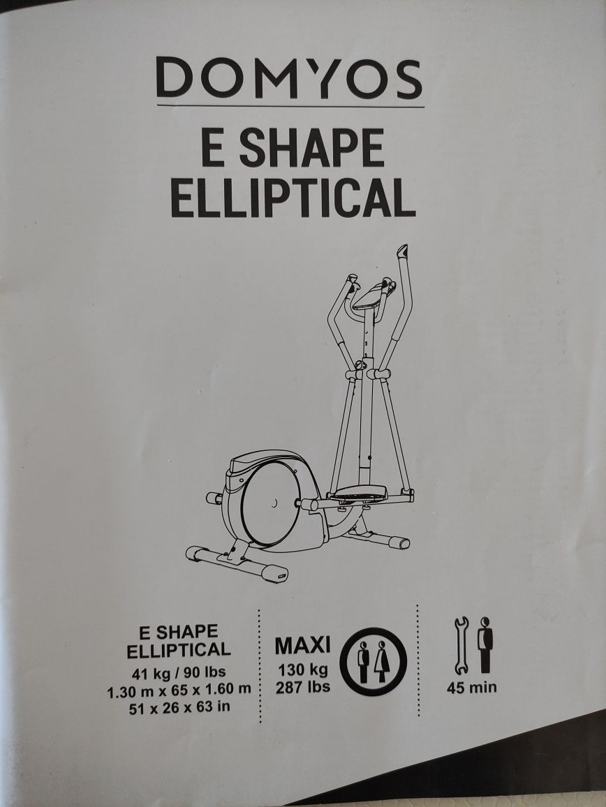 Elíptica da Decathlon