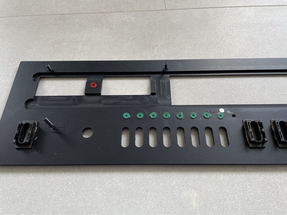 Panel przedni do tunera Unitra Tsh 109.  Tsh 113.