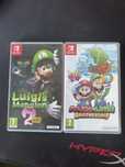 Luigi mansions 2 HD e Mario and luigi Brothership