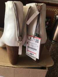 Botas zara brancas 39