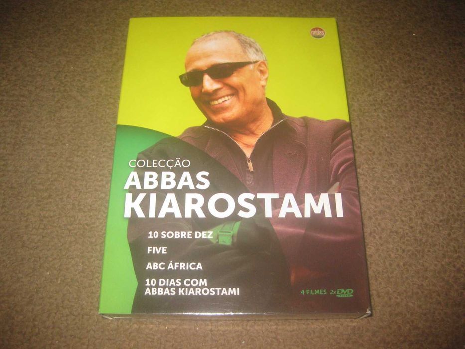 Colecção com 4 Filmes em DVD de Abbas Kiarostami, com Box Arquivadora!