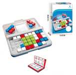 Gra Logiczna Intelektualna Planszowa Edukacyjna Łamigłówka Puzzle