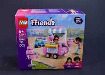 LEGO Friends 42643 - Stoisko z watą cukrową i skuter