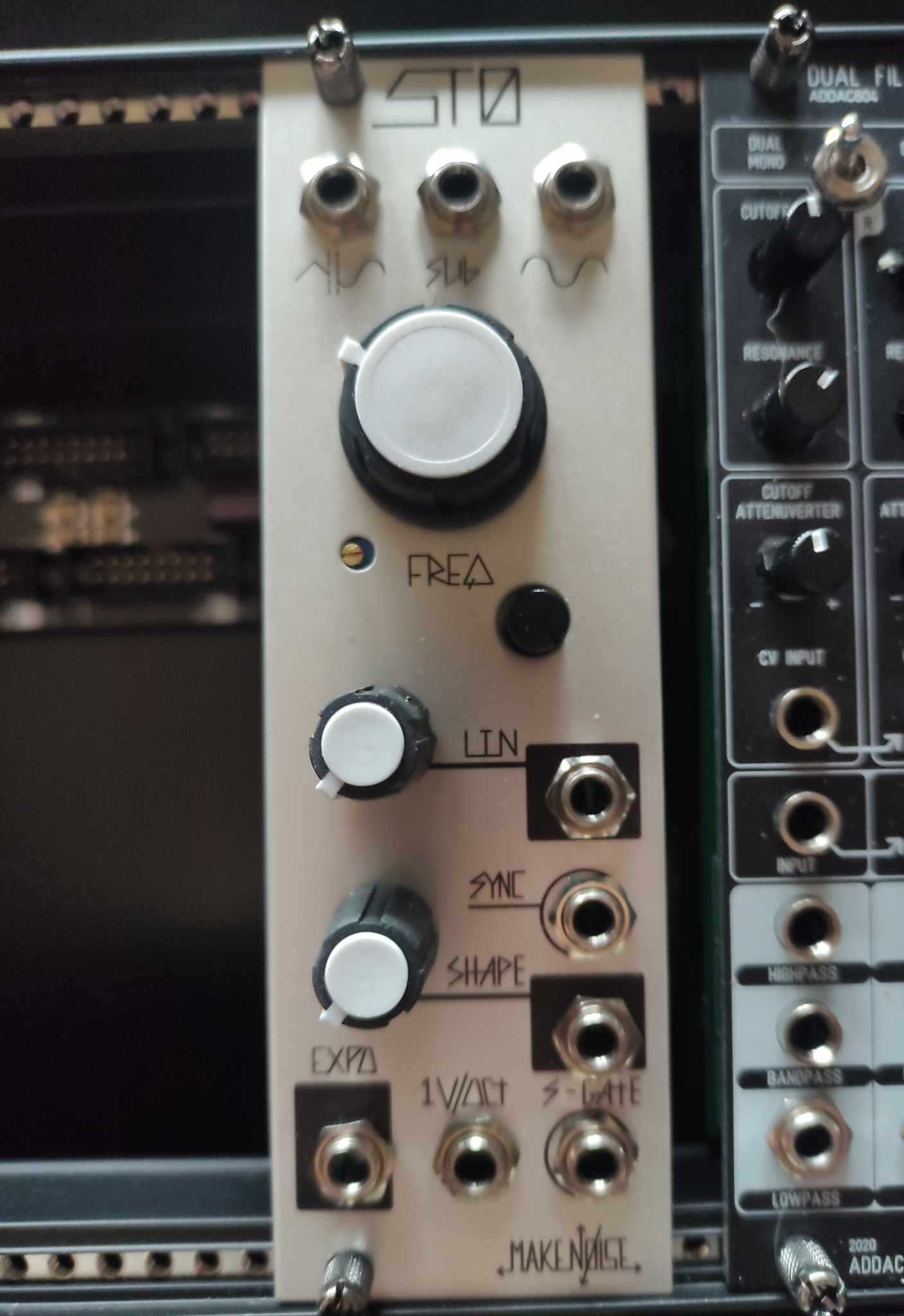 Eurorack módulos (MakeNoise, Nerdseq, Bitbox etc)