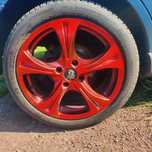 Felgi 17" Peugeot koła aluminiowe Opony wielosezonowe 215/45R17 4x108