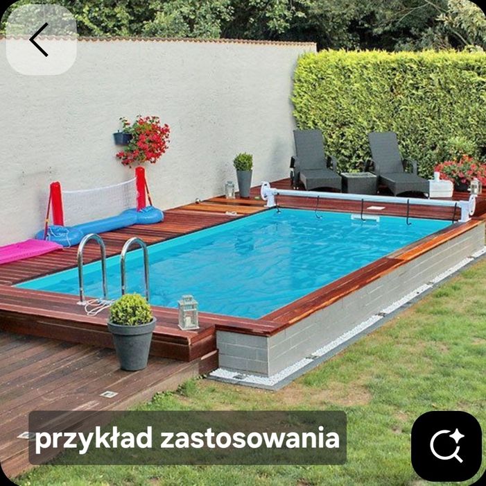 Basen poliestrowy z włókna szklanego, do samodzielnego wkopania